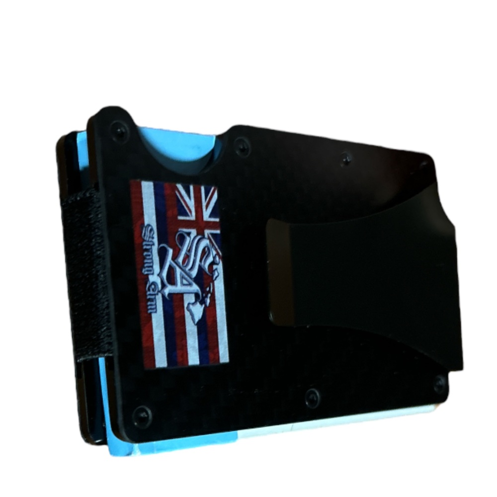 Metal Card Holder With Money Clip